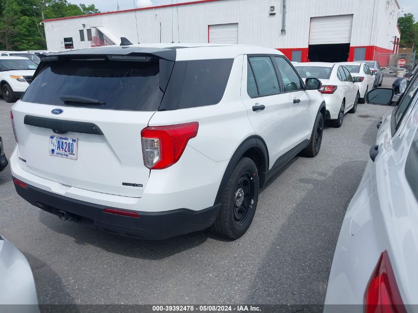 2023 Ford Police Interceptor Utility VIN: 1FM5K8AC4PGB58670 Lot: 39392478