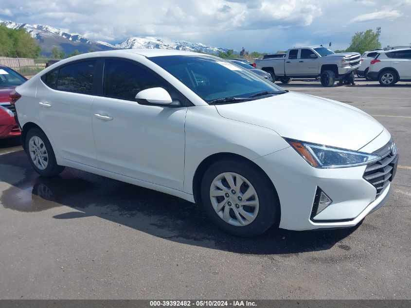 2020 Hyundai Elantra Se VIN: 5NPD74LF3LH505297 Lot: 39392482