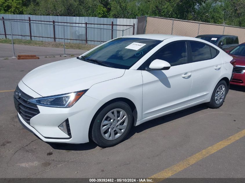 2020 Hyundai Elantra Se VIN: 5NPD74LF3LH505297 Lot: 39392482