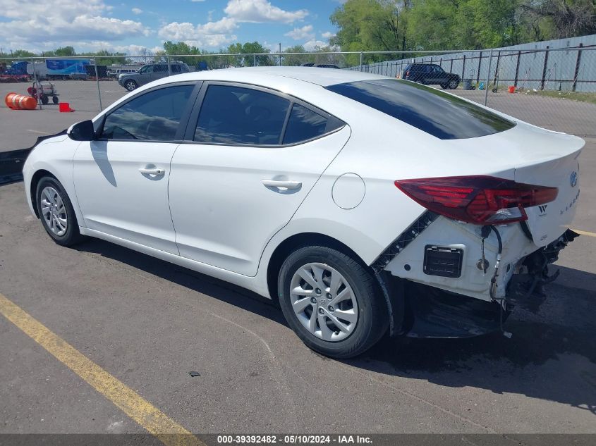 2020 Hyundai Elantra Se VIN: 5NPD74LF3LH505297 Lot: 39392482