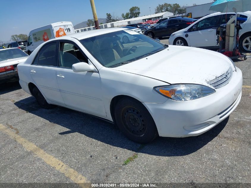 2004 Toyota Camry Le VIN: 4T1BE32K24U365820 Lot: 39392491