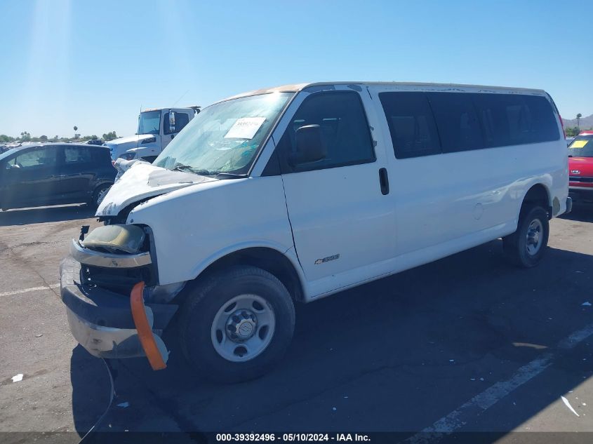 2006 Chevrolet Express Ls VIN: 1GAHG39U761198612 Lot: 39392496