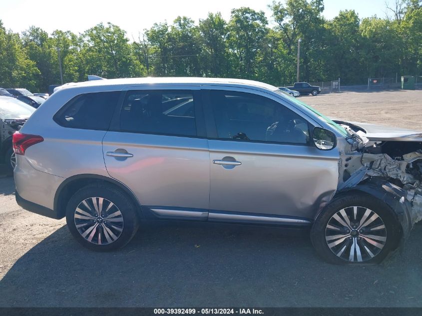 2019 Mitsubishi Outlander Se VIN: JA4AZ3A39KJ001739 Lot: 39392499