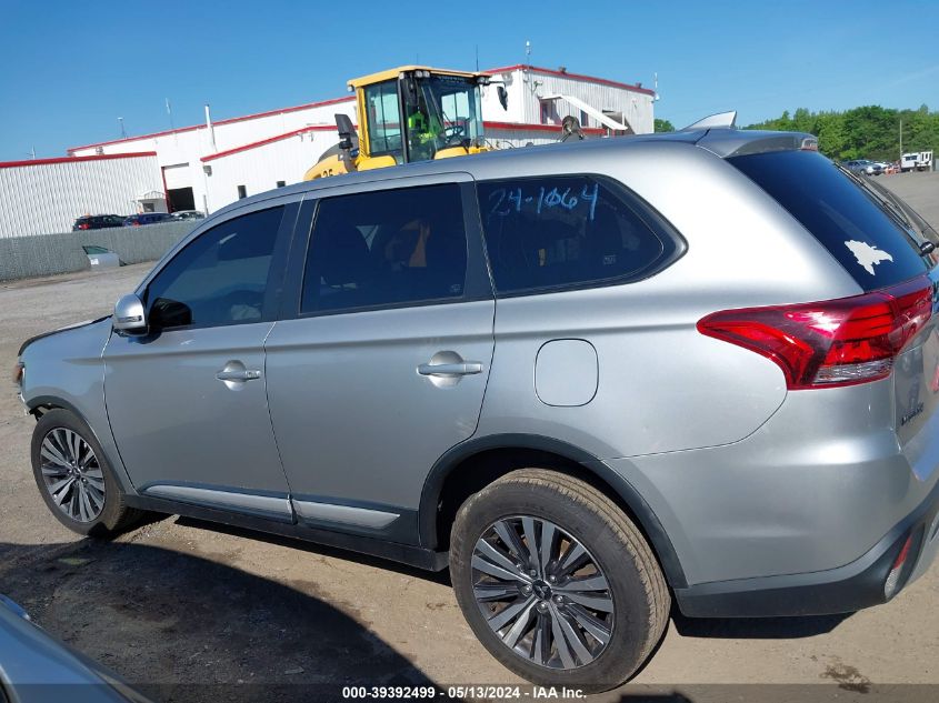 2019 Mitsubishi Outlander Se VIN: JA4AZ3A39KJ001739 Lot: 39392499