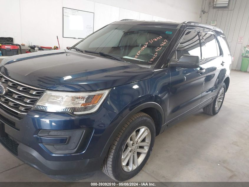 2016 Ford Explorer VIN: 1FM5K8B83GGC94962 Lot: 39392510