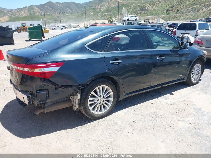 2015 Toyota Avalon Hybrid Xle Touring VIN: 4T1BD1EB0FU042582 Lot: 39392514