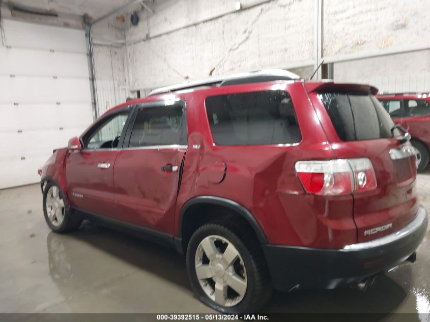 2008 GMC Acadia Slt-2 VIN: 1GKEV33718J128646 Lot: 39392515