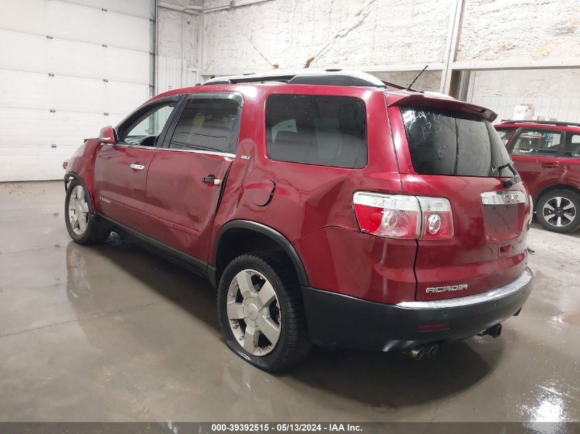 2008 GMC Acadia Slt-2 VIN: 1GKEV33718J128646 Lot: 39392515