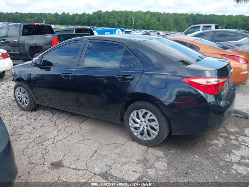 2017 Toyota Corolla Le VIN: 5YFBURHE0HP720689 Lot: 39392517
