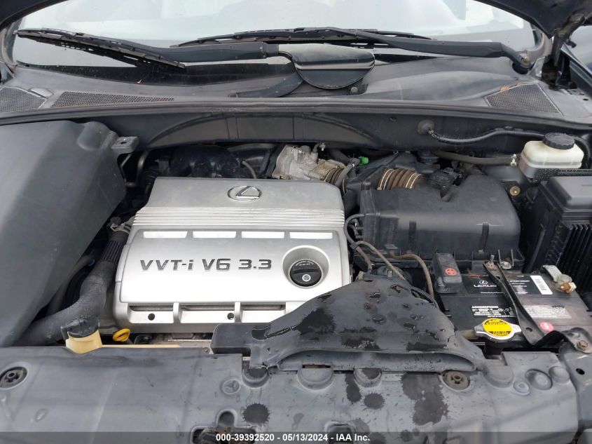 2004 Lexus Rx 330 VIN: JTJHA31U740058113 Lot: 39392520