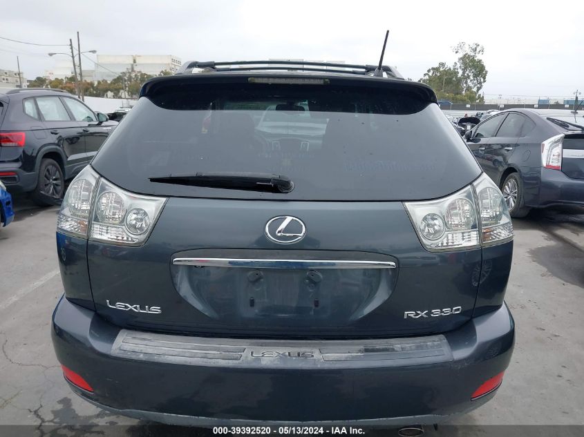 2004 Lexus Rx 330 VIN: JTJHA31U740058113 Lot: 39392520