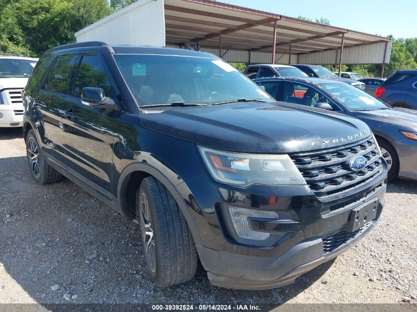 2016 Ford Explorer Sport VIN: 1FM5K8GT8GGC33359 Lot: 39392524