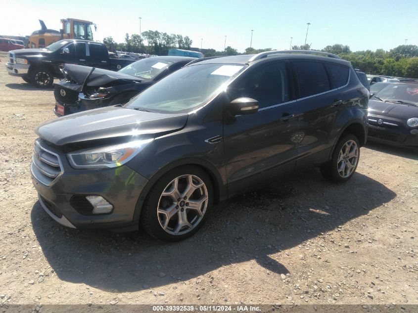 2017 FORD ESCAPE TITANIUM - 1FMCU0J97HUA88639