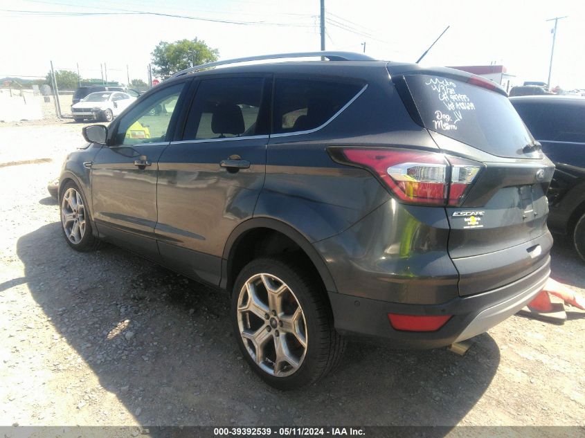 2017 FORD ESCAPE TITANIUM - 1FMCU0J97HUA88639