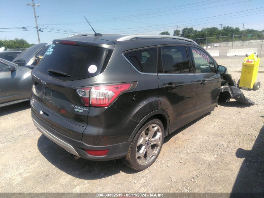 2017 Ford Escape Titanium VIN: 1FMCU0J97HUA88639 Lot: 39392539