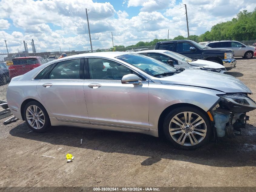 2013 Lincoln Mkz VIN: 3LN6L2G95DR815748 Lot: 39392541