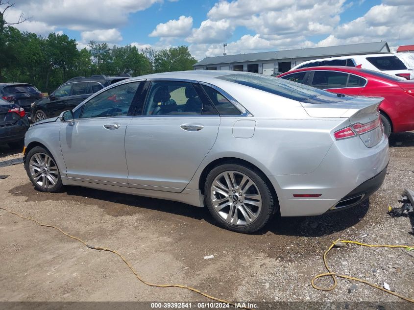 2013 Lincoln Mkz VIN: 3LN6L2G95DR815748 Lot: 39392541