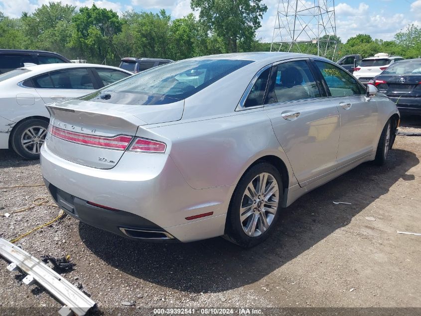 2013 Lincoln Mkz VIN: 3LN6L2G95DR815748 Lot: 39392541