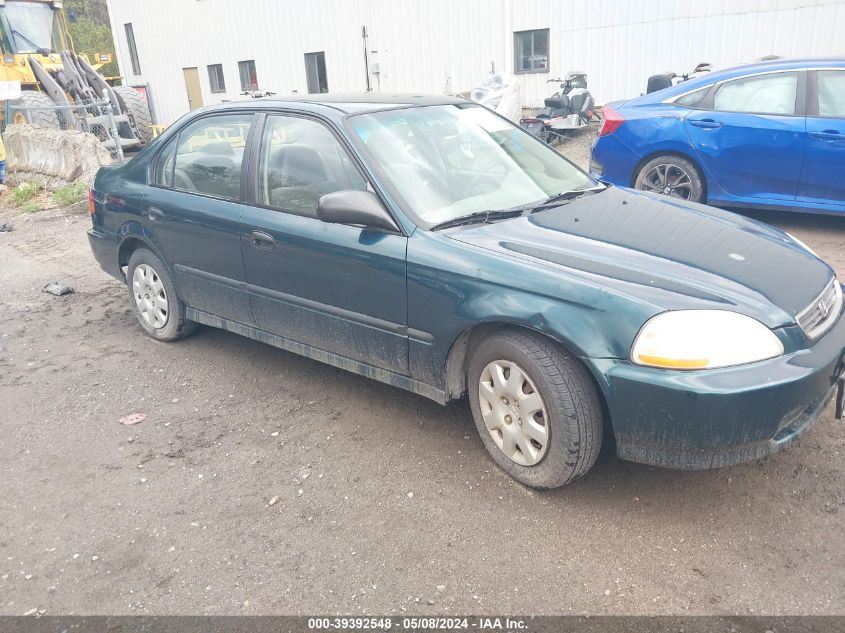 1998 Honda Civic Dx VIN: 1HGEJ6521WL010206 Lot: 39392548