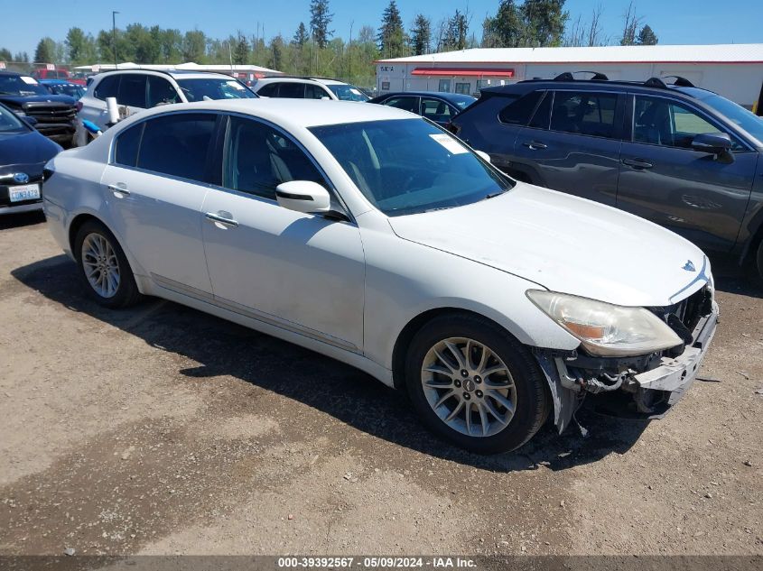 2011 Hyundai Genesis 3.8 VIN: KMHGC4DE3BU136150 Lot: 39392567