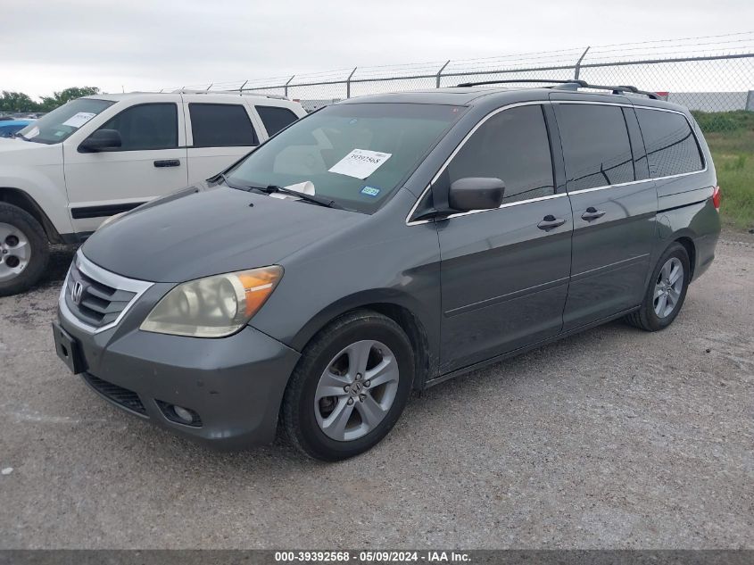 2010 Honda Odyssey Touring VIN: 5FNRL3H9XAB087783 Lot: 39392568