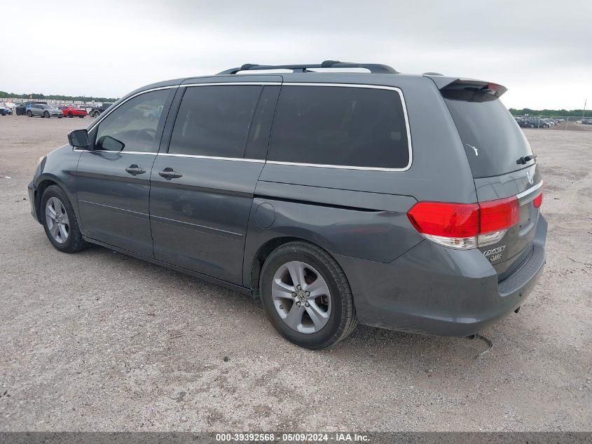 2010 Honda Odyssey Touring VIN: 5FNRL3H9XAB087783 Lot: 39392568