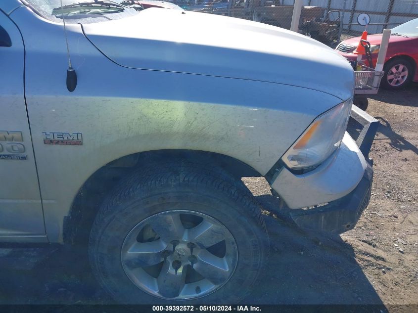 2019 Ram 1500 Classic Big Horn 4X4 6'4 Box VIN: 1C6RR7TT6KS530807 Lot: 39392572