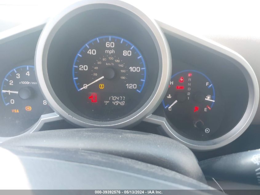 2008 Honda Element Ex VIN: 5J6YH28798L007364 Lot: 39392576