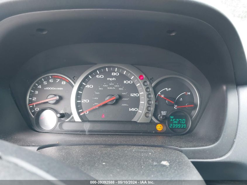 2005 Honda Pilot Ex-L VIN: 5FNYF18635B011289 Lot: 39392588