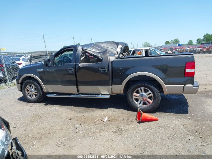 2007 Ford F-150 Lariat/Xlt VIN: 1FTPW12V27KD08586 Lot: 39392591