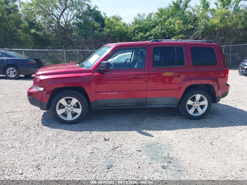 2011 Jeep Patriot Latitude X VIN: 1J4NT4GB8BD165828 Lot: 39392592