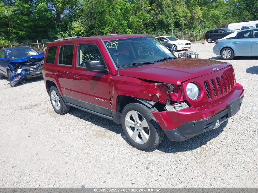 2011 Jeep Patriot Latitude X VIN: 1J4NT4GB8BD165828 Lot: 39392592