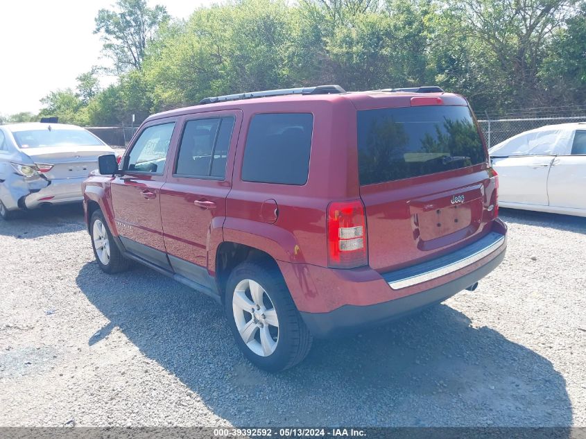 2011 Jeep Patriot Latitude X VIN: 1J4NT4GB8BD165828 Lot: 39392592