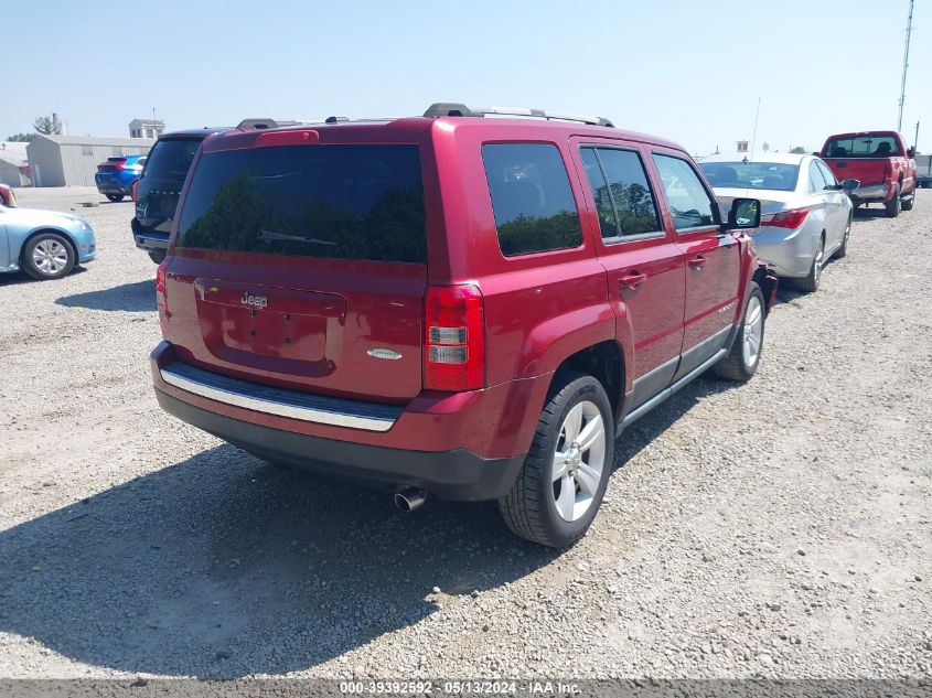 2011 Jeep Patriot Latitude X VIN: 1J4NT4GB8BD165828 Lot: 39392592