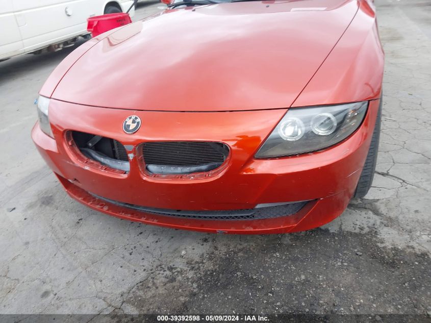 2008 BMW Z4 3.0I VIN: 4USBU33588LW75377 Lot: 39392598