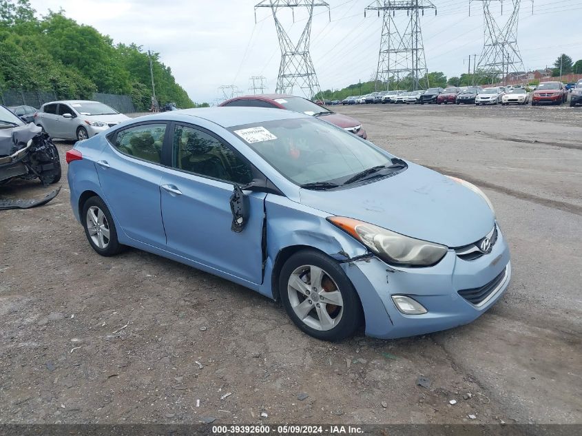 2012 Hyundai Elantra Gls (Ulsan Plant) VIN: KMHDH4AE5CU291227 Lot: 39392600