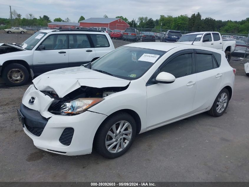 2012 Mazda Mazda3 I Touring VIN: JM1BL1L71C1542821 Lot: 39392603