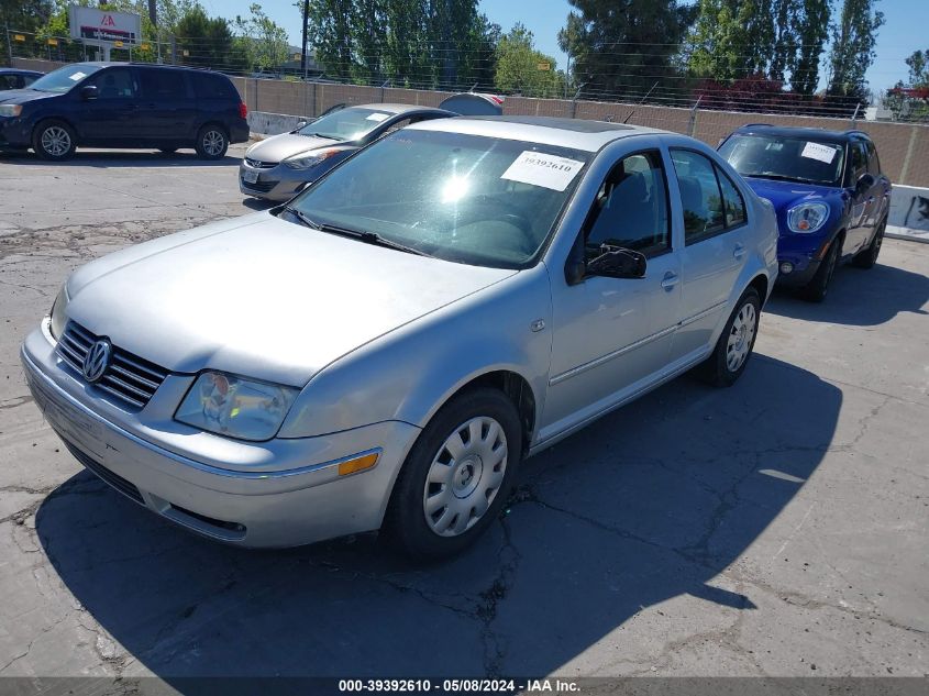 2005 Volkswagen Jetta Gl VIN: 3VWRA69M15M024998 Lot: 39392610