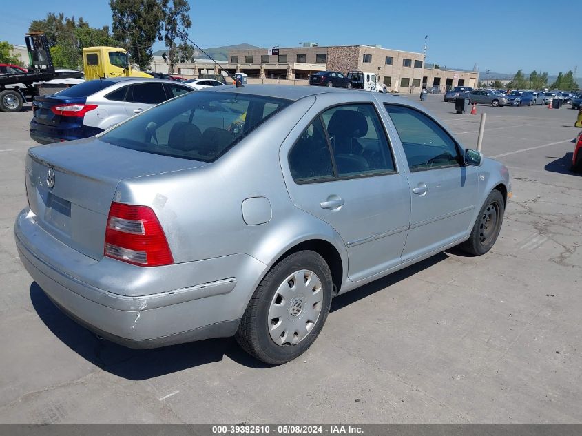 2005 Volkswagen Jetta Gl VIN: 3VWRA69M15M024998 Lot: 39392610