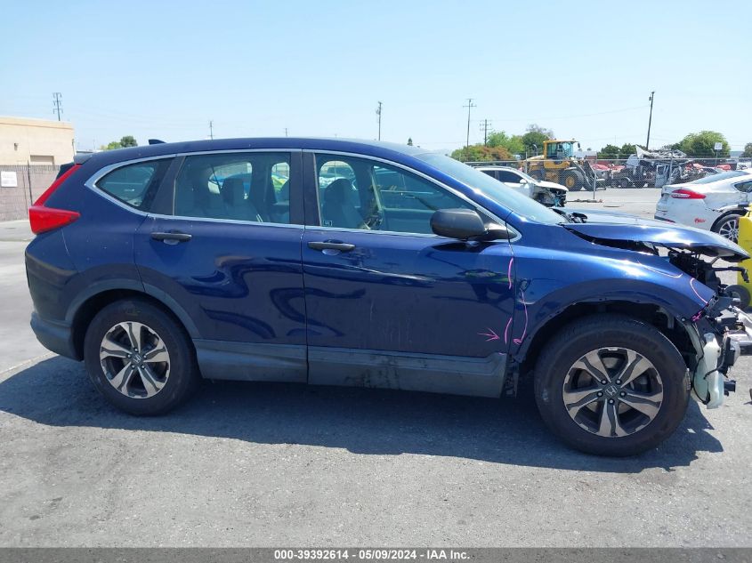 2019 Honda Cr-V Lx VIN: 2HKRW5H33KH405714 Lot: 39392614