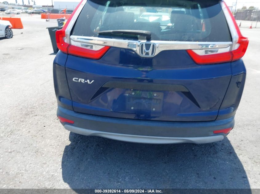 2019 Honda Cr-V Lx VIN: 2HKRW5H33KH405714 Lot: 39392614