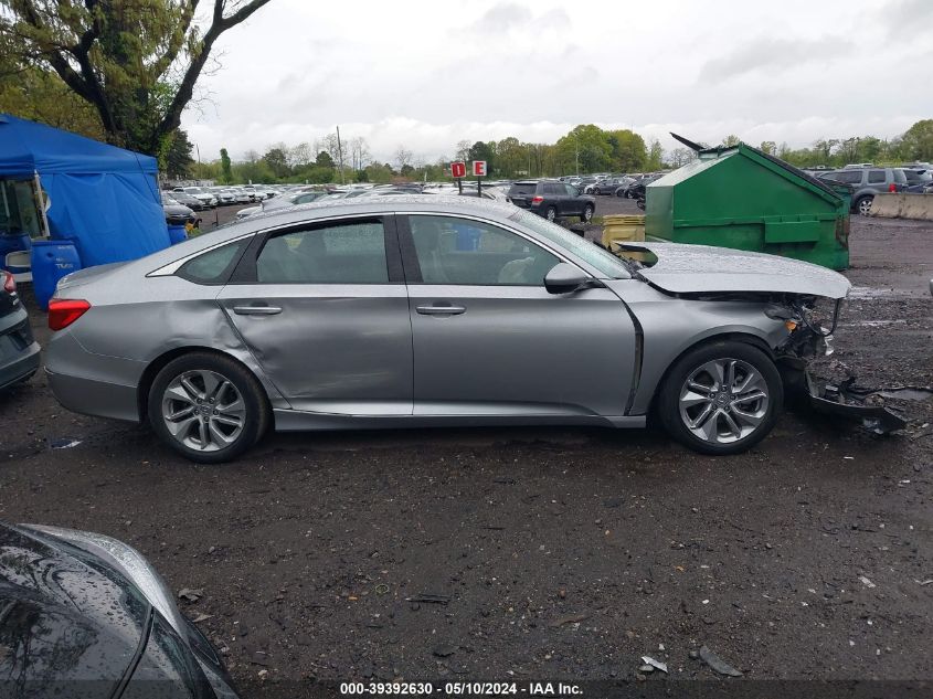 2018 Honda Accord Lx VIN: 1HGCV1F14JA226446 Lot: 39392630