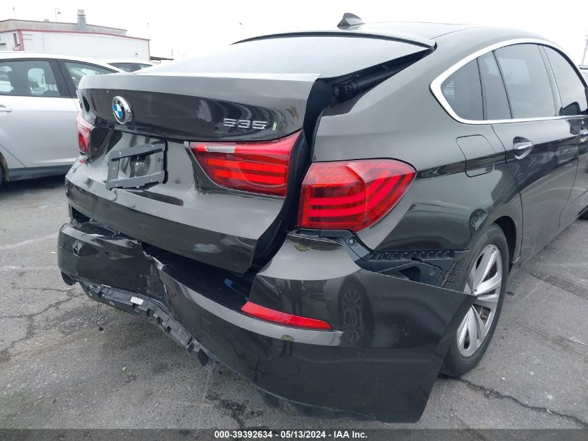 2014 BMW 535I Gran Turismo VIN: WBA5M2C5XED871871 Lot: 39392634