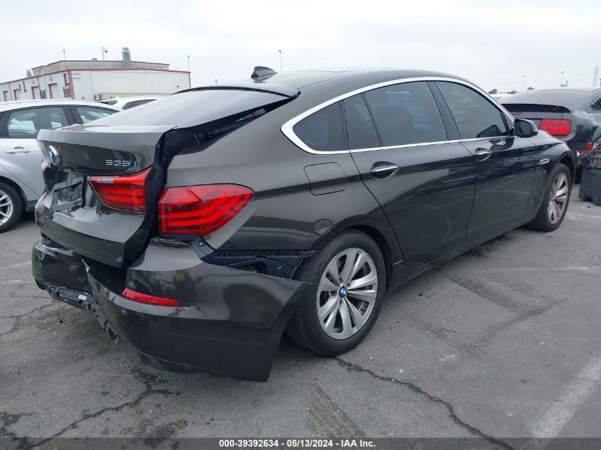 2014 BMW 535I Gran Turismo VIN: WBA5M2C5XED871871 Lot: 39392634