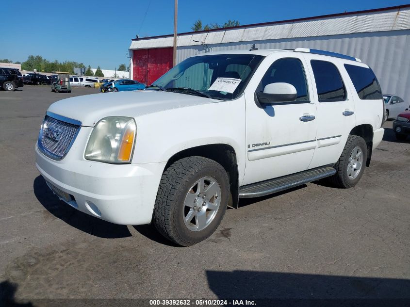 2007 GMC Yukon Denali VIN: 1GKFK638X7J241596 Lot: 39392632