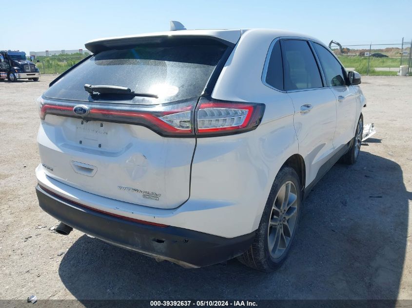 2018 Ford Edge Titanium VIN: 2FMPK3K95JBC19747 Lot: 39392637