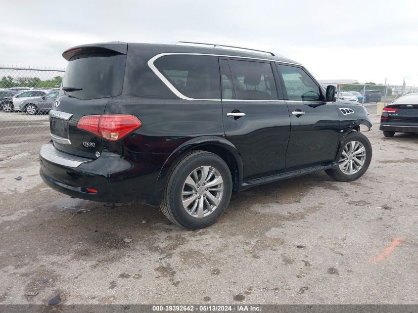 2017 Infiniti Qx80 VIN: JN8AZ2NF1H9645898 Lot: 39392642