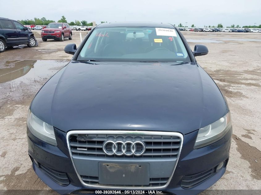2009 Audi A4 2.0T Premium VIN: WAULF78K79N025906 Lot: 39392646