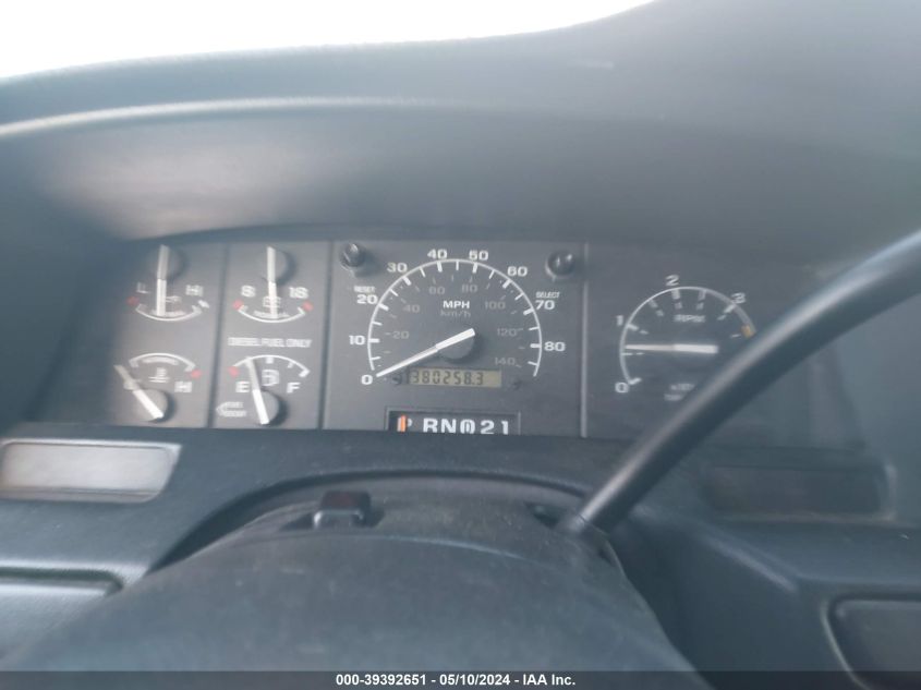 1997 Ford F-250 Xl VIN: 1FTHX26F3VEB47882 Lot: 39392651