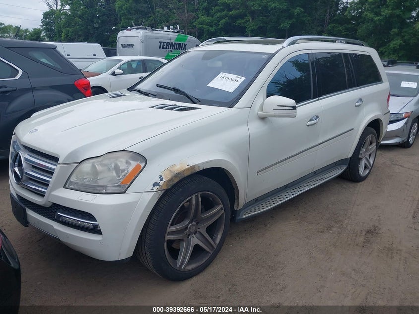 2011 Mercedes-Benz Gl 550 4Matic VIN: 4JGBF8GE8BA742517 Lot: 39392666
